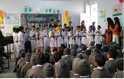 73rd Republic Day Celebrated At Holy World School